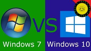 Windows 10 VS Windows 7 [upl. by Atikram]