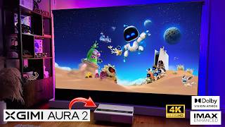 XGIMI Aura 2  BEST 4K Ultra Short Throw Projector to Replace your TV [upl. by Hagen]