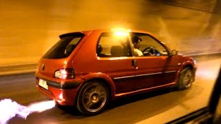 Peugeot 106 GTI  Otoban Faresi REMUS [upl. by Negiam]