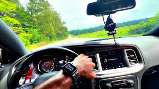 2019 DODGE CHARGER RT POV Drive CRAZY DOWNSHIFTS [upl. by Eelah]