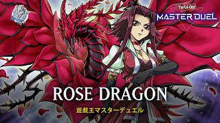 Rose Dragon  Naturia Engine  Black Rose Dragon  Ranked Gameplay YuGiOh Master Duel [upl. by Waly]