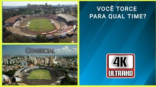 Drone em Ribeirão Preto SP Estádio do Botafogo e Comercial 4k [upl. by Anerok]