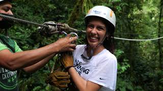 Maquique Adventure Canyoning Zipline Costa Rica [upl. by Anerroc]