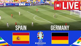 🔴 LIVE Spanien gegen Deutschland  UEFA EURO Viertelfinale 2024  LiveSpiel jetzt [upl. by Ahcsatan]