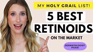 My Holy Grail Retinoids List  Dermatologist Picks [upl. by Hose90]