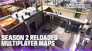 Season 2 Reloaded Multiplayer Maps  Call of Duty Modern Warfare III [upl. by Coniah]