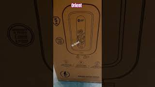 Orient Electric 55 Instant water geyser  orient geyser [upl. by Atinaj]