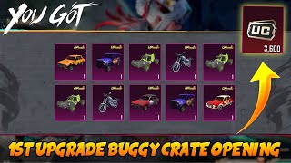 😍BGMI UPGRADE BUGGY SKIN IS HERE  UPGRADE DACIA CRATE OPENING ParasOfficialYT [upl. by Aneleairam498]