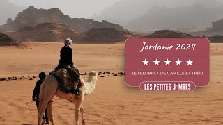 Voyage Jordanie 2024  Le Feedback de Camille et Théo [upl. by Bencion]