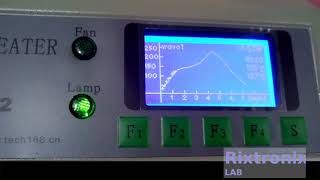 T962 Reflow Oven Running [upl. by Arev]