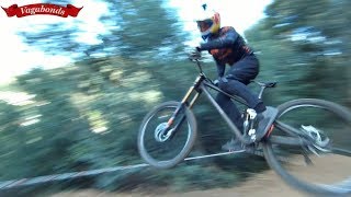 RAW Downhill Lousa 2019 nationals training  2020 rd1 World Cup track [upl. by Cox]