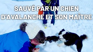 EN IMMERSION AVEC LES CHIENS DAVALANCHE ET LEUR MAITRE [upl. by Lleksah]