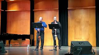 Black performed at ICA Low Clarinet Fest 2023 [upl. by Eerhs762]