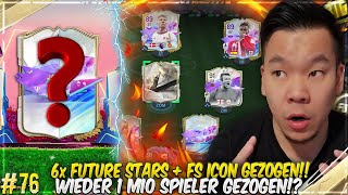 1 MIO ICON 6x FUTURE STARS amp FS ICON GEZOGEN 🔥🔥 WL MIT HøJLUND BECKS amp WILLIAMS 😮 EAFC 24 RTG76 [upl. by Finegan763]