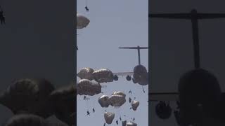 The US Army Paratroopers Static Line Jump 🪂 [upl. by Yakcm]