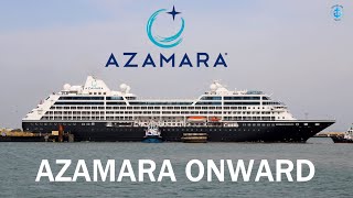 AZAMARA ONWARD entrando en navantia Cádiz [upl. by Nedap]