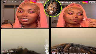 Jackboy and Asian Doll went live together ‼️ He refuse to apologzes on live [upl. by Urbannal]