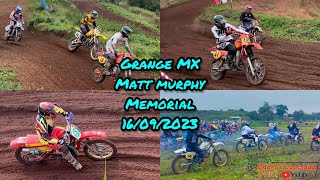 The Grange MX Matt Murphy Memorial 16092023 [upl. by Mullac]