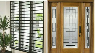 Modern Window Grill Design Ideas  Modern Home Iron Wooden Aluminium UPVC Window Types [upl. by Chrissie475]