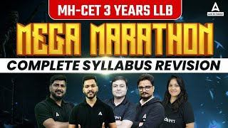 MH CET 3 Year LLB Marathon Class  Complete Syllabus Revision For MH CET 2023 [upl. by Mateusz]