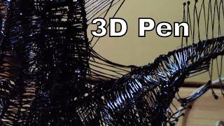 3D Printing Pen Abstract Sculpture [upl. by Ayihsa]