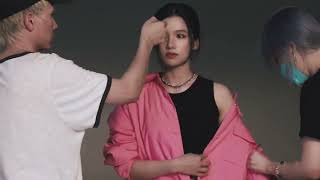 230920 PEACEBIRD CF Photoshoot Vlog  Zhang Jingyi 张婧仪 [upl. by Attennaej]