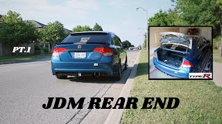 FD2 JDM Rear End Conversion Pt1 [upl. by Steffi993]