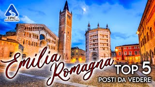 EmiliaRomagna Top 5 Città e Luoghi da Visitare  4K [upl. by Vernita]