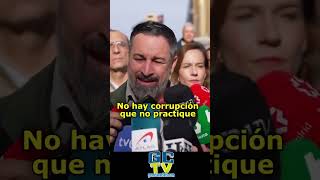 quotNo hay corrupción que no practique este gobiernoquot Abascal pp psoe vox sumar podemos [upl. by Idok]