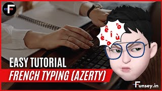 Struggling to type in French  Follow these easy steps  AZERTY Keyboard [upl. by Pravit]