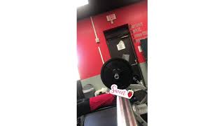 Teen Benching 135 For Reps [upl. by Jeanine]