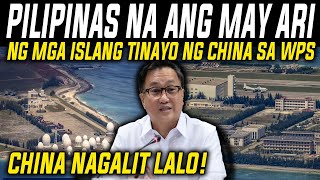 CHINA NAGALIT MGA ISLAND NA TINAYO NG CHINA SA WPS PAGMAMAY ARI NA NG PINAS REACTION AND COMMENT [upl. by Nayarb867]