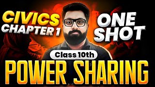 Power Sharing Class  10 Civics  GOAT SERIES  One Shot  Gautam Lakhani [upl. by Morell]