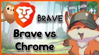 Brave Browser vs Chrome  Guide Glimpse [upl. by Cini]