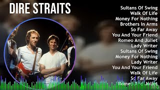 Dire Straits 2024 MIX Greatest Hits  Sultans Of Swing Walk Of Life Money For Nothing Brother [upl. by Bocoj]