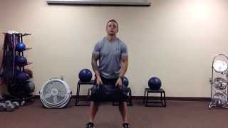 Exercise of The Week  Sandbag Thruster [upl. by Wardle]