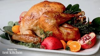 Roasted Turkey with Dry Brine  Everyday Food  From the Test Kitchen [upl. by Cornelia]