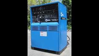 Miller Syncrowave 350 Tig Arc Welder CC AC DC Welding Power Source [upl. by Tremayne736]