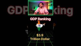 India ki GDP ranking kitni hai investment stockmarket howtoearnmoneyinstockmarket [upl. by Lobiv996]