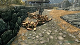 SKYRIM duplication glitch GOLD Ingots FAST Smithing [upl. by Bower]