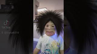 BUSHY HAIR funny trending cute [upl. by Dennis840]