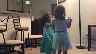 My kid singing Elsa and moves 😂😂😂😂😂 [upl. by Asher]