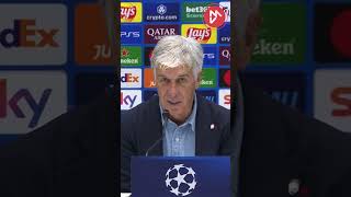 champions ATALANTACELTIC  Gasperini quotCI È MANCATO SOLO IL GOL  Ecco perché ho tolto RETEGUIquot [upl. by Julio]