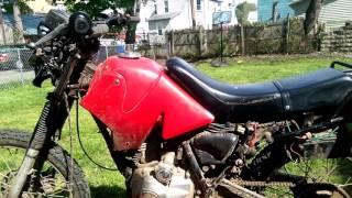 2004 panterra 125cc onoff road dirt bike [upl. by Shyamal389]