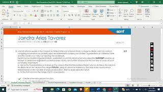 New Perspectives Excel 2019  Module 7 SAM Project 1a  Valerian State College [upl. by Joan130]