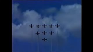 Stockton Air ShowThe Snowbirds 1990 [upl. by Verina598]