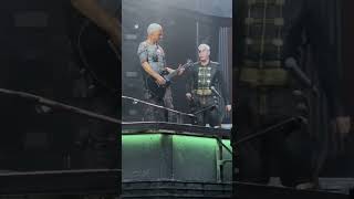 Rammstein konzert Till und Oliver spielen stadiumtour2024 rammsteintour tilllindemann oliver [upl. by Aztinad]