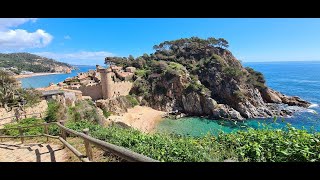 Tossa de Mar is probably One of the most beautiful Village in Catalonia Spain [upl. by Rupert756]