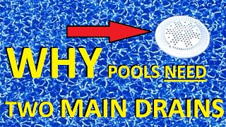 Why Do Pools Need Dual MAIN DRAINS [upl. by Giliana]