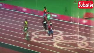 Andre De Grasse amp Bednarek Semi Final 200m Tokyo [upl. by Mylander]